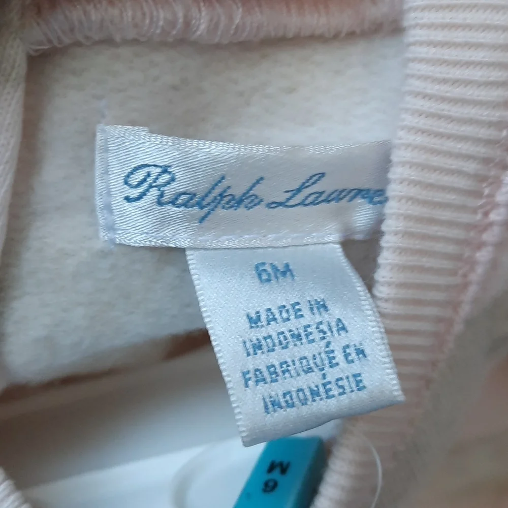 Ralph Lauren Fleece Coverall One Piece